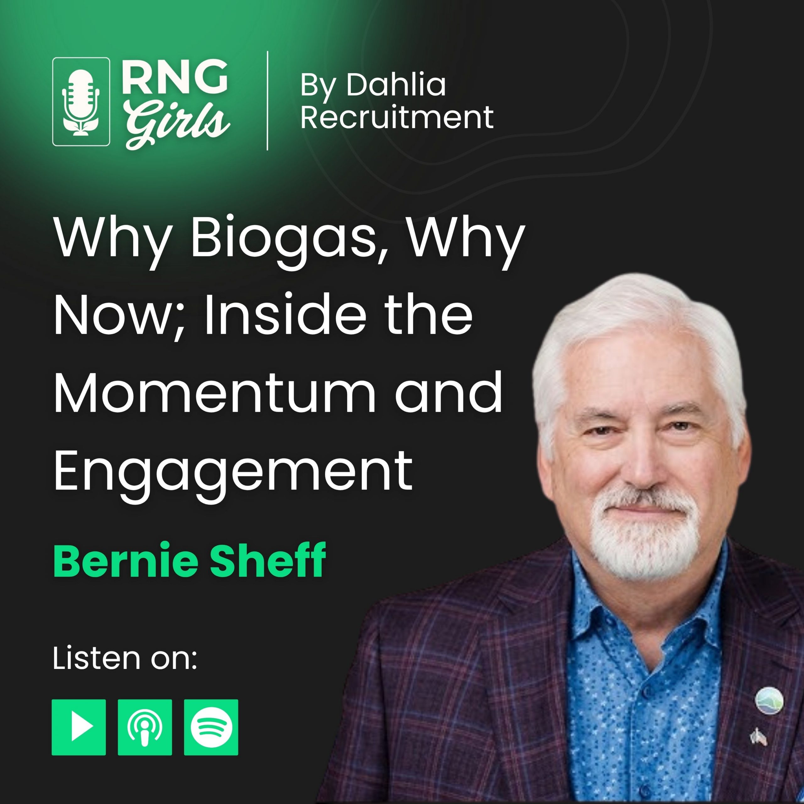 RNG Girls episode cover featuring Bernie Sheff