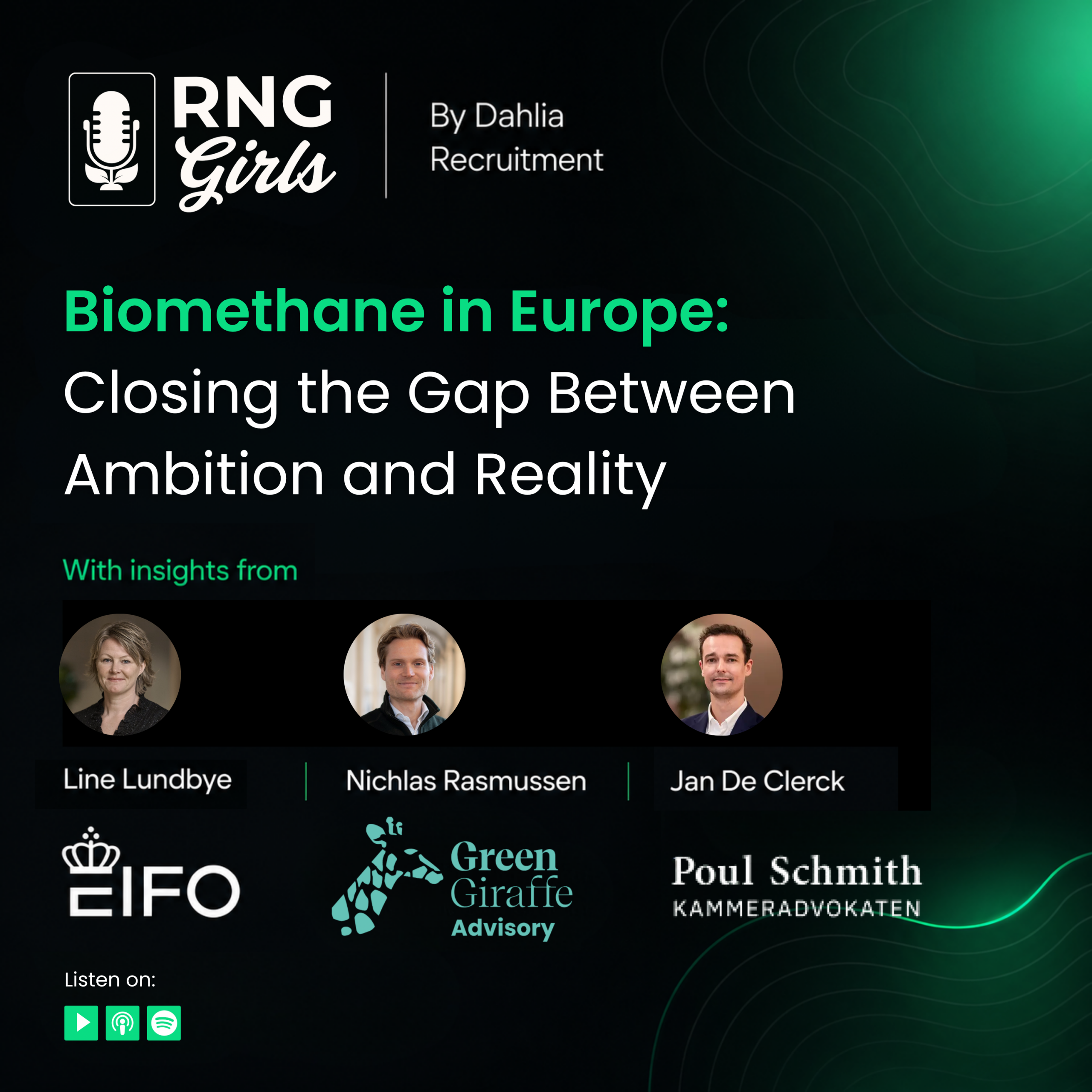 RNG Girls episode cover for Biomethane in Europe
